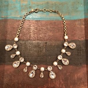 J. Crew Iridescent Statement Necklace